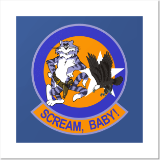 Tomcat VF-51 Screaming Eagles Posters and Art